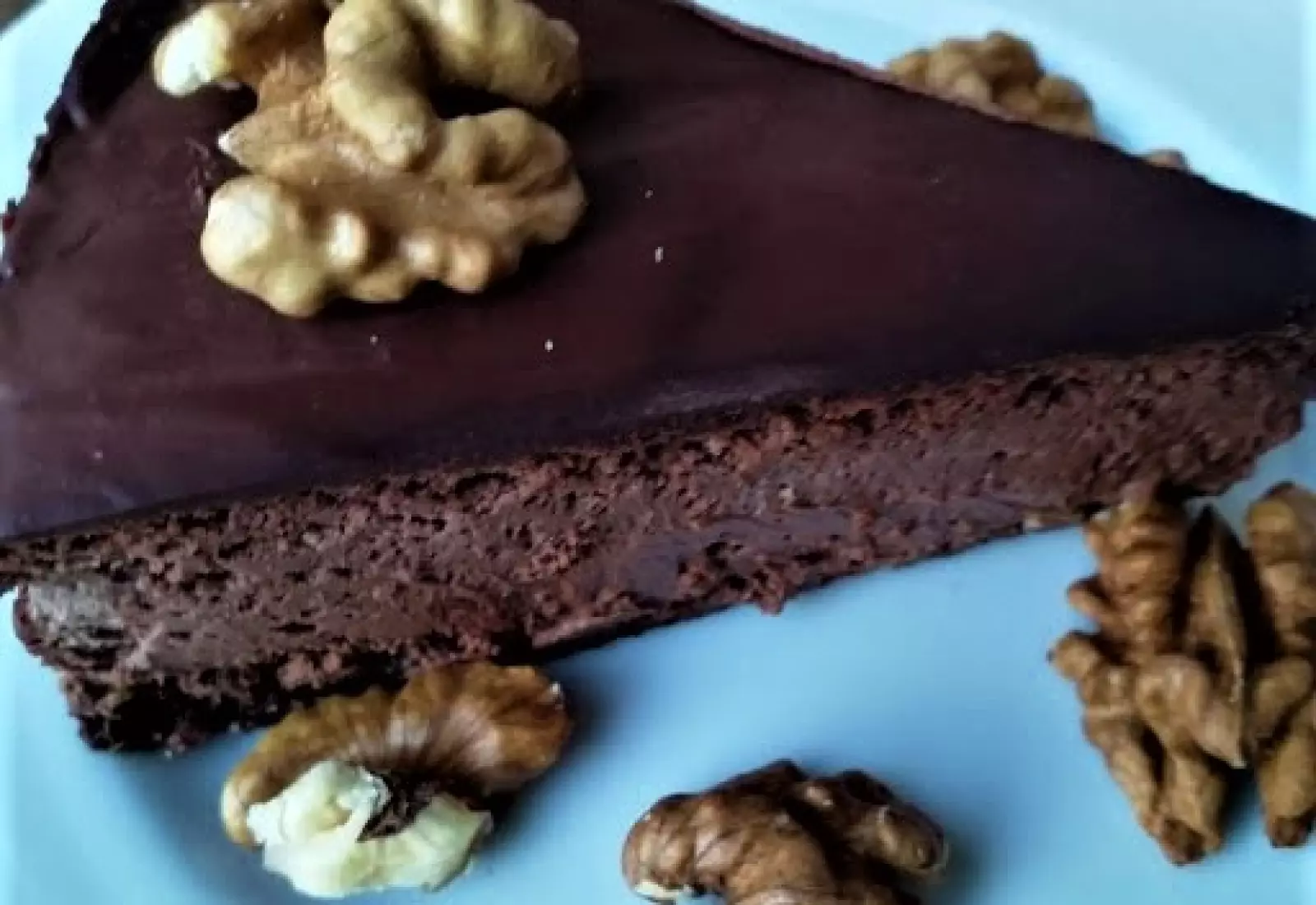 Čokoládový cheesecake - dort - nízkosacharidový, LC