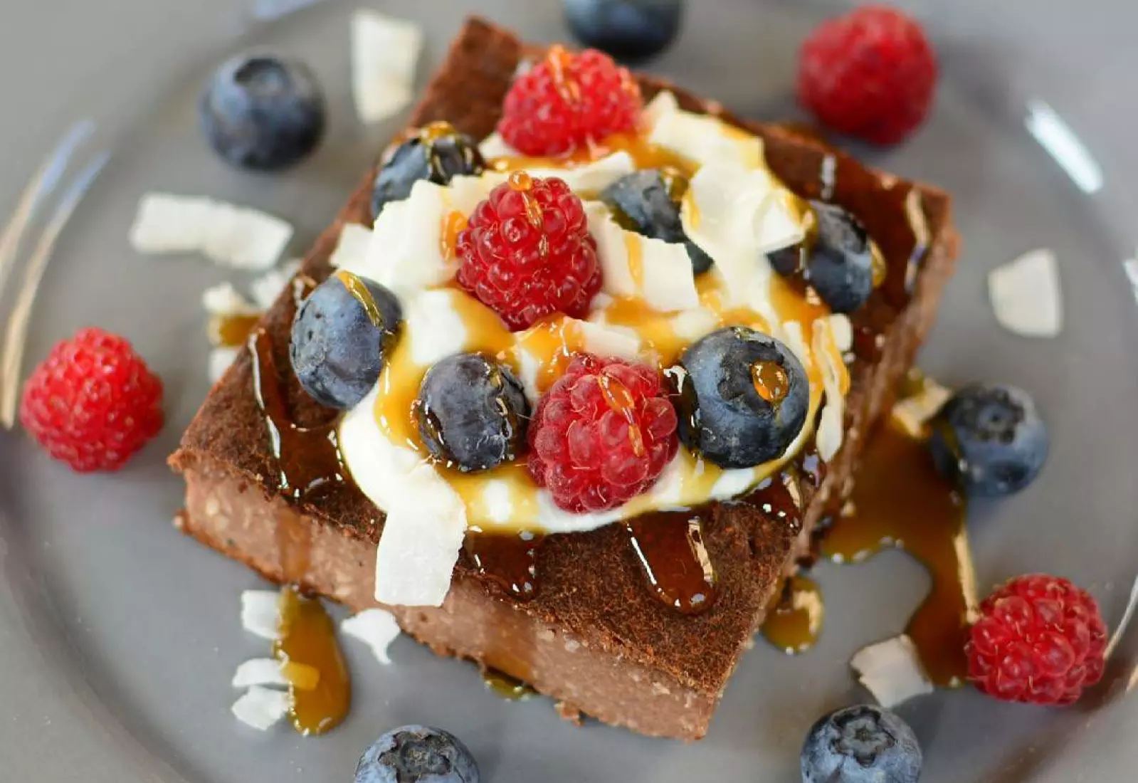 Kakaovo-banánový koláč