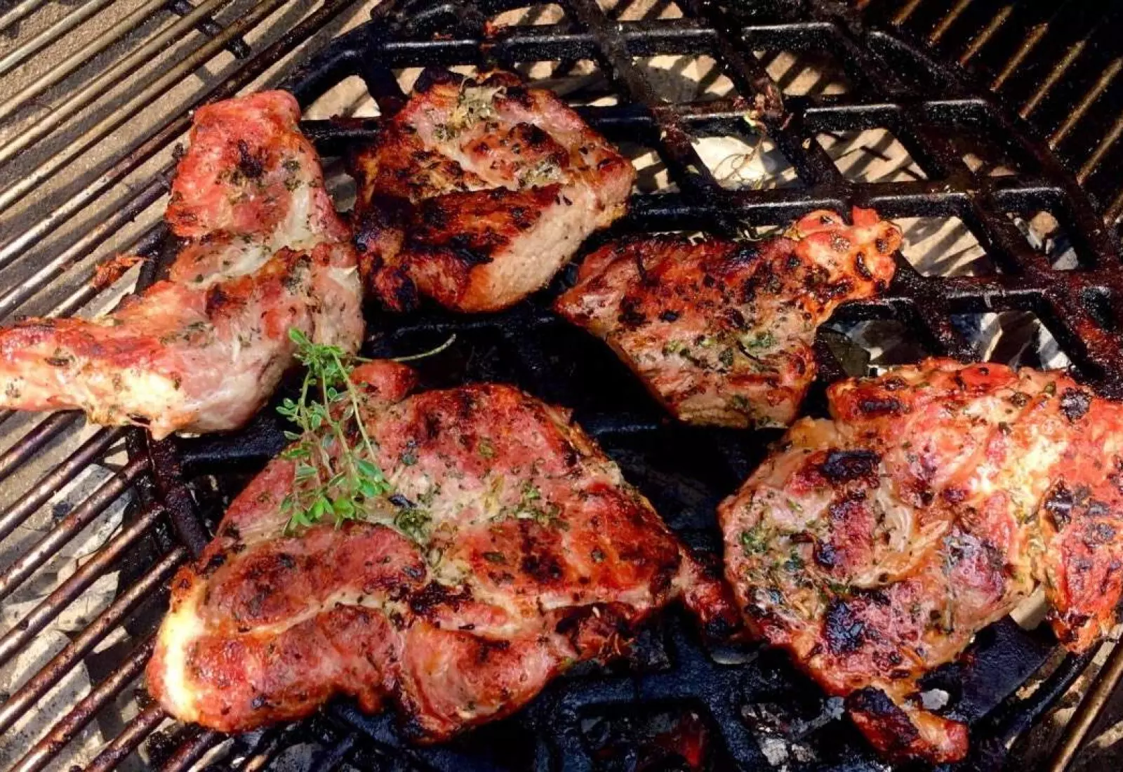 Grilovaná vepřová krkovice